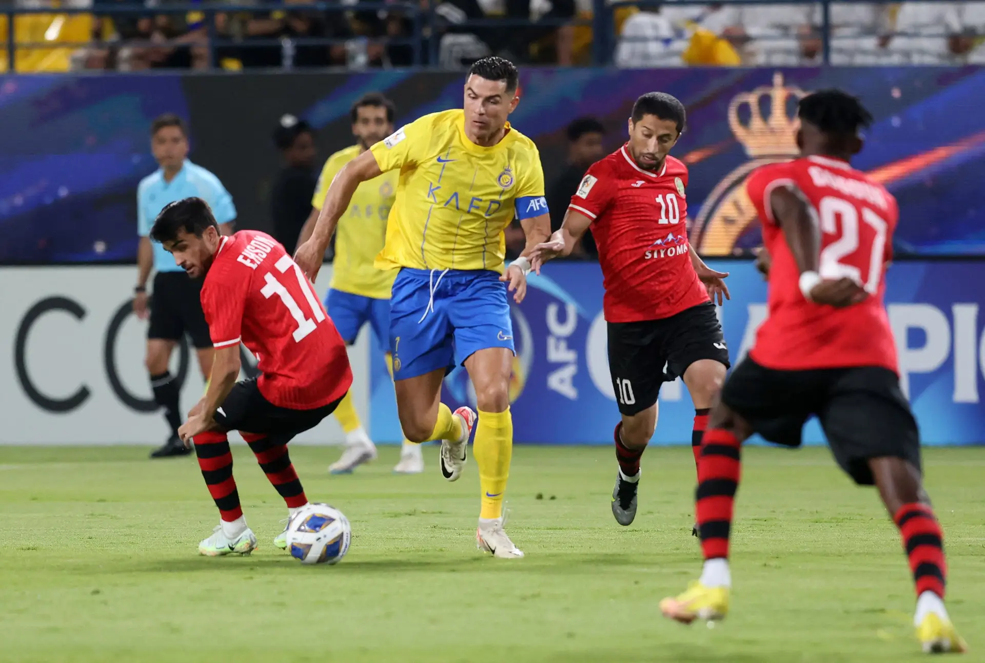 Onde assistir ao jogo do Al Nassr de Cristiano Ronaldo pela Champions League  da Ásia?