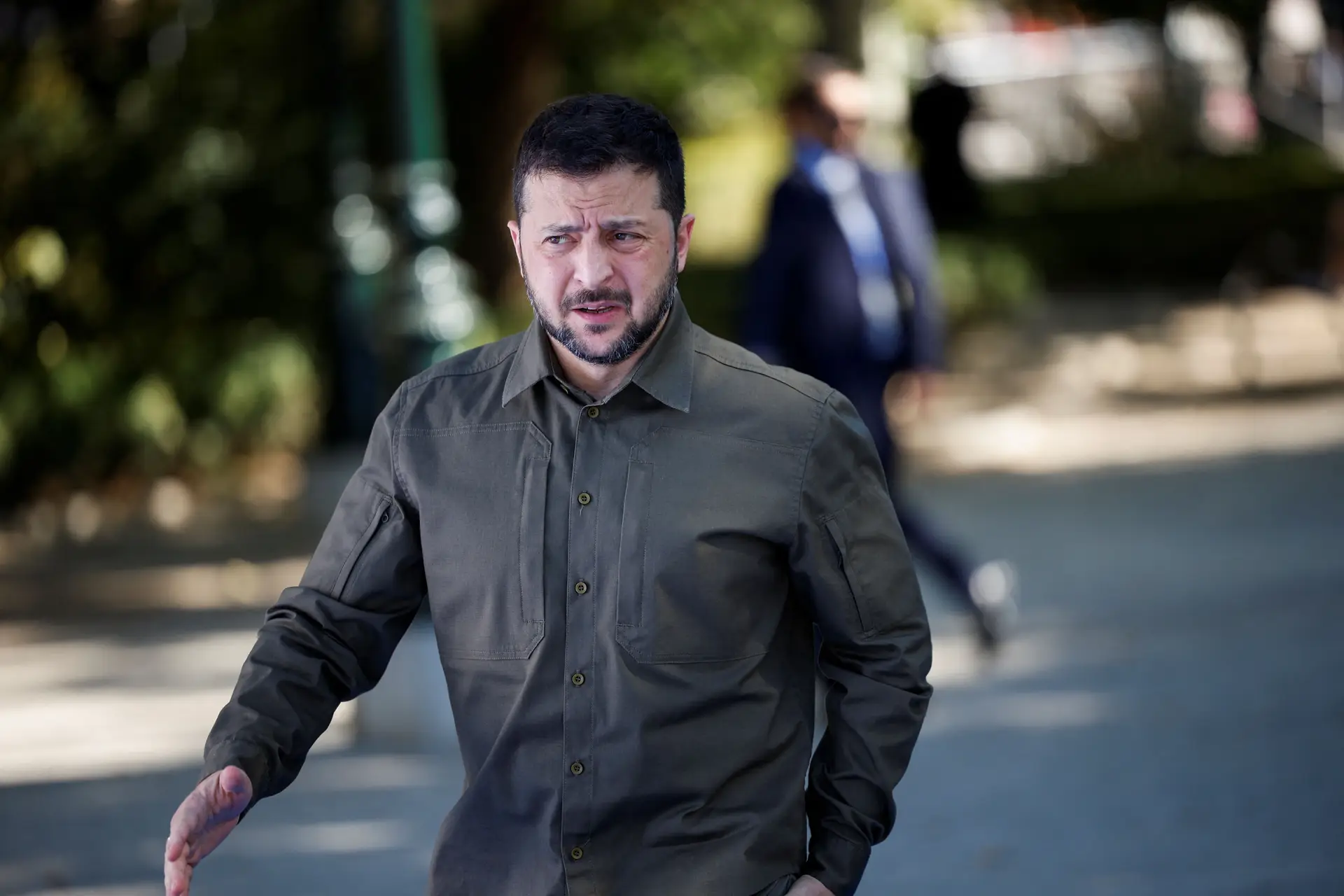 Zelensky realça a necessidade de sistemas de defesa aérea "altamente eficazes"