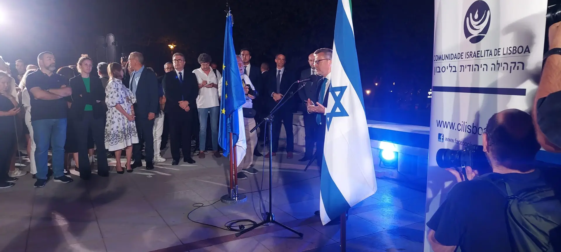 Vigília toma Lisboa para denunciar as "barbaridades" do "movimento terrorista Hamas"
