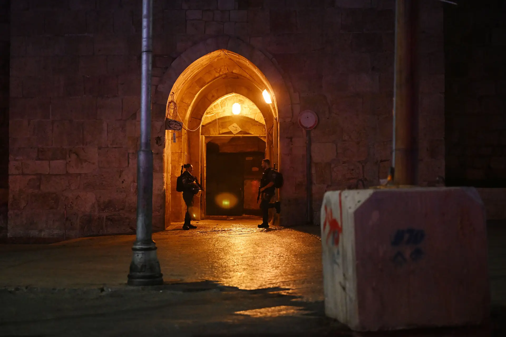 Polícia em alerta em Jerusalém