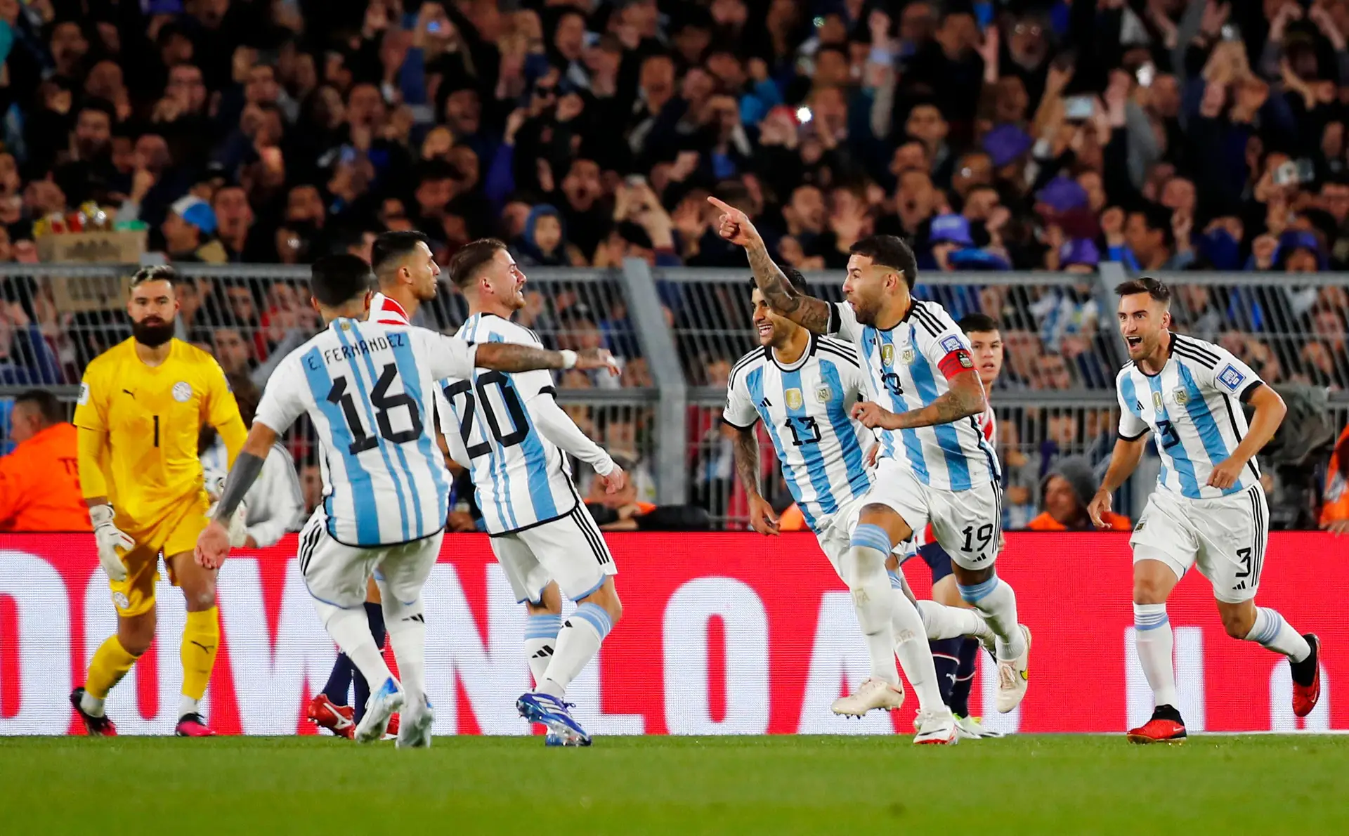 Mundial 2026: golo solitário de Otamendi dá vitória à Argentina