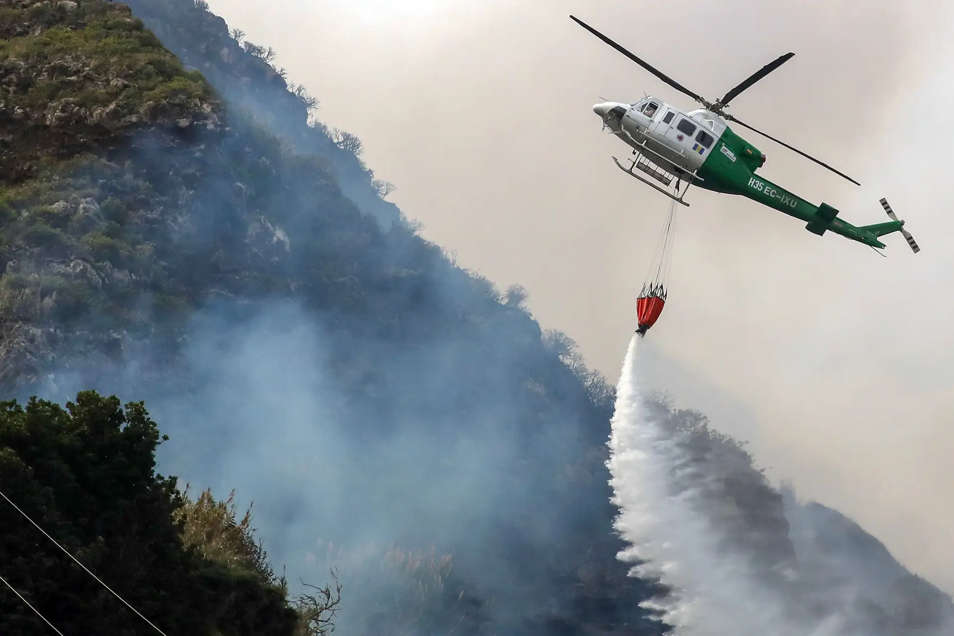 Incêndio em Porto Moniz, Madeira