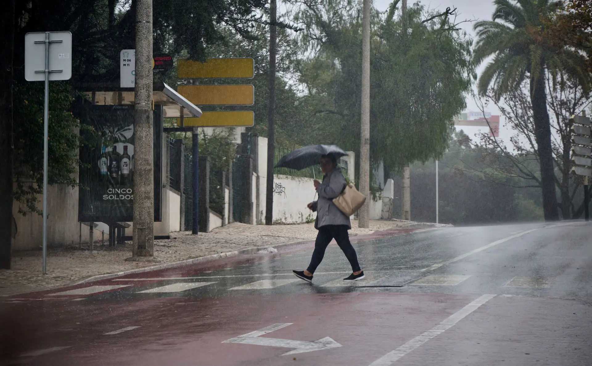Agravamento do tempo com mais chuva coloca todo o país sob aviso amarelo