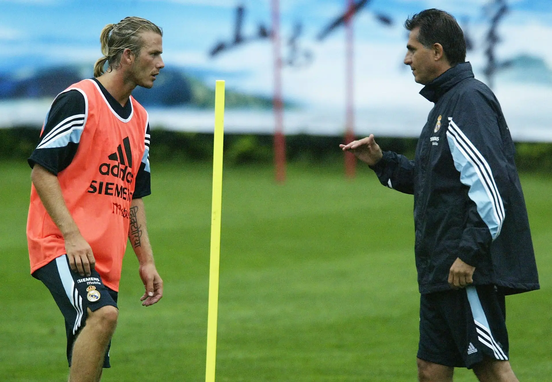 "Nunca me dei bem com ele", Beckham recorda relação com Carlos Queiroz