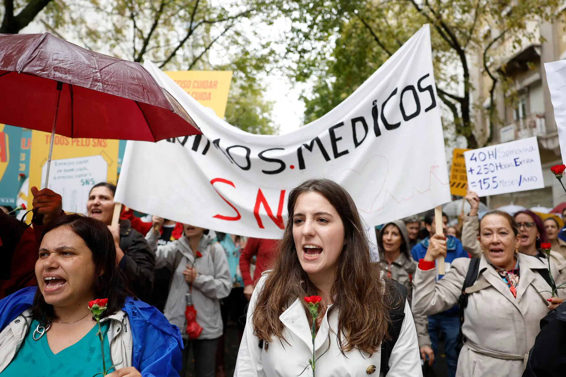 Médicos: adesão à greve é de 90% e reflete falta de confiança no Governo