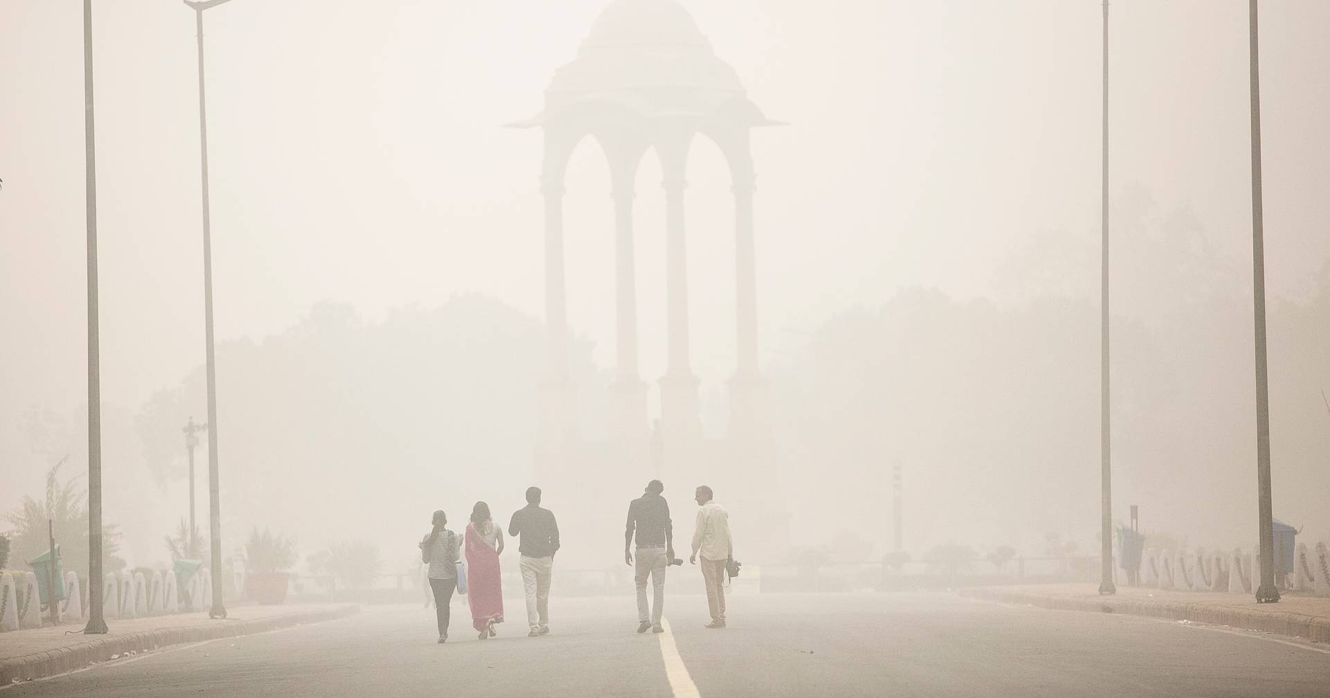 El aire es irrespirable en la segunda ciudad más poblada del mundo