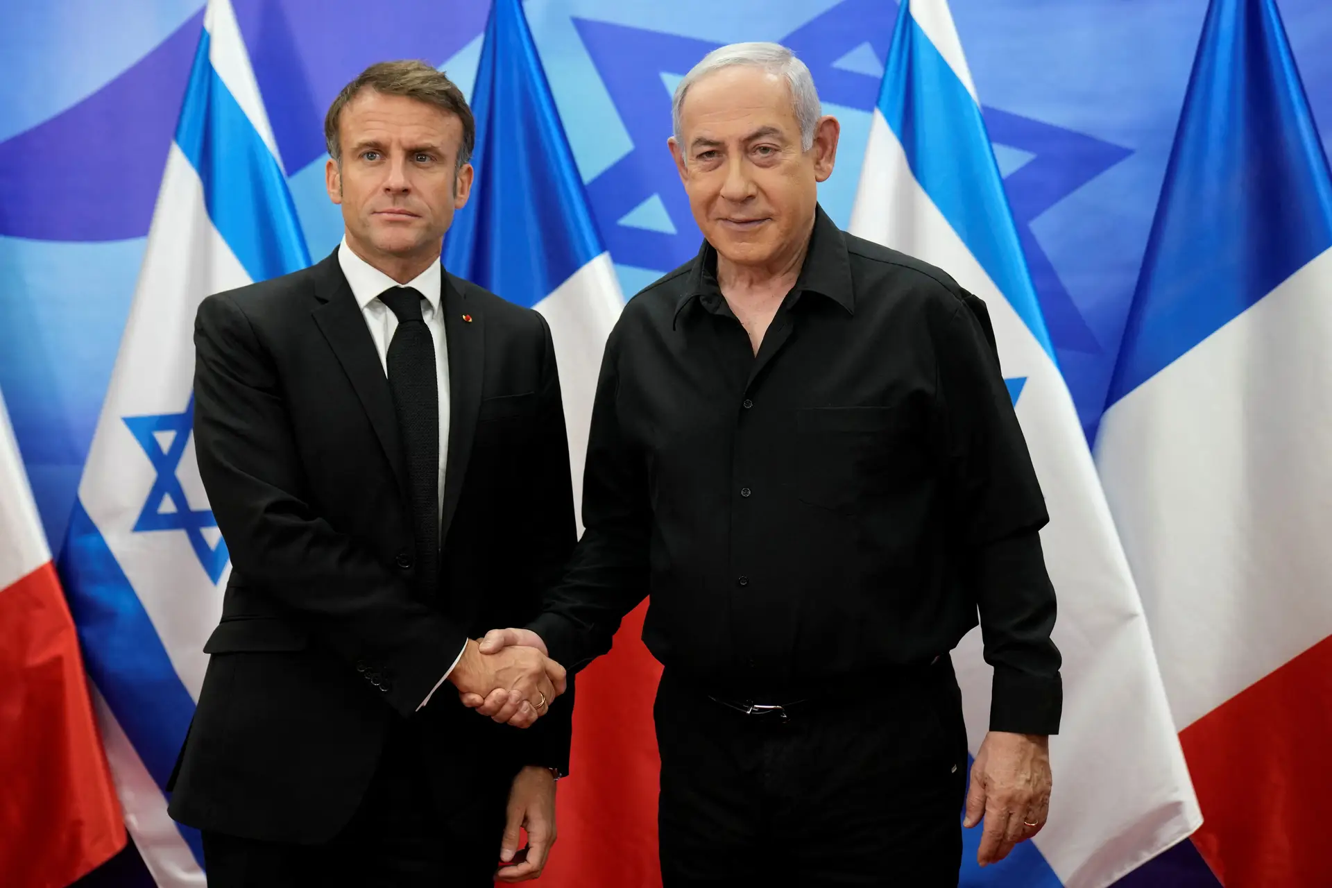 Israel: Macron considera que operação terrestre massiva em Gaza seria "um erro"