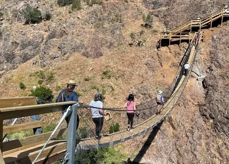 Barranco do Demo: passadiço com ponte suspensa inaugurado em Monchique