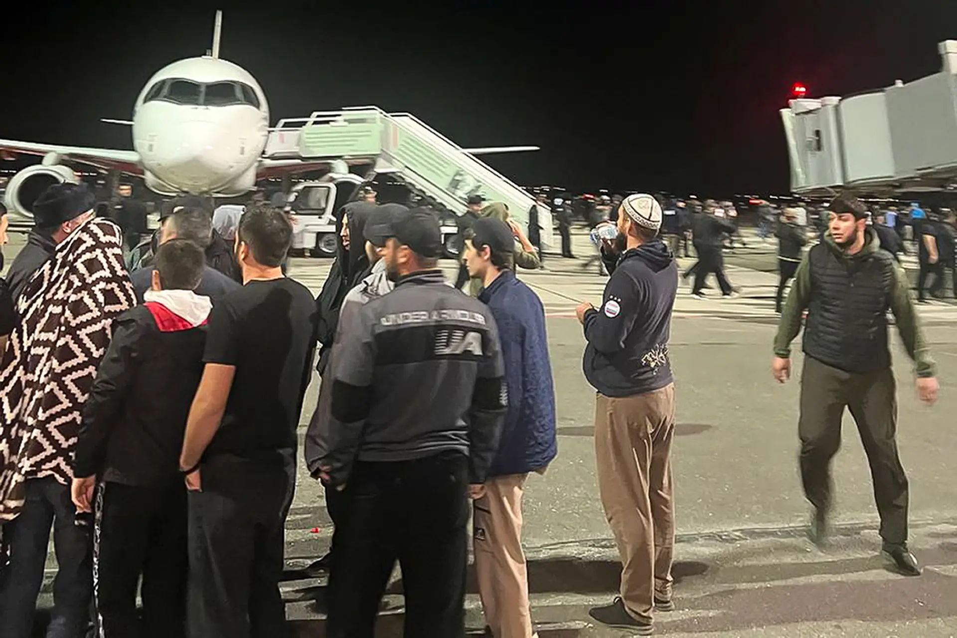 Aeroporto de Makhachkala, capital da região russa do Daguestão