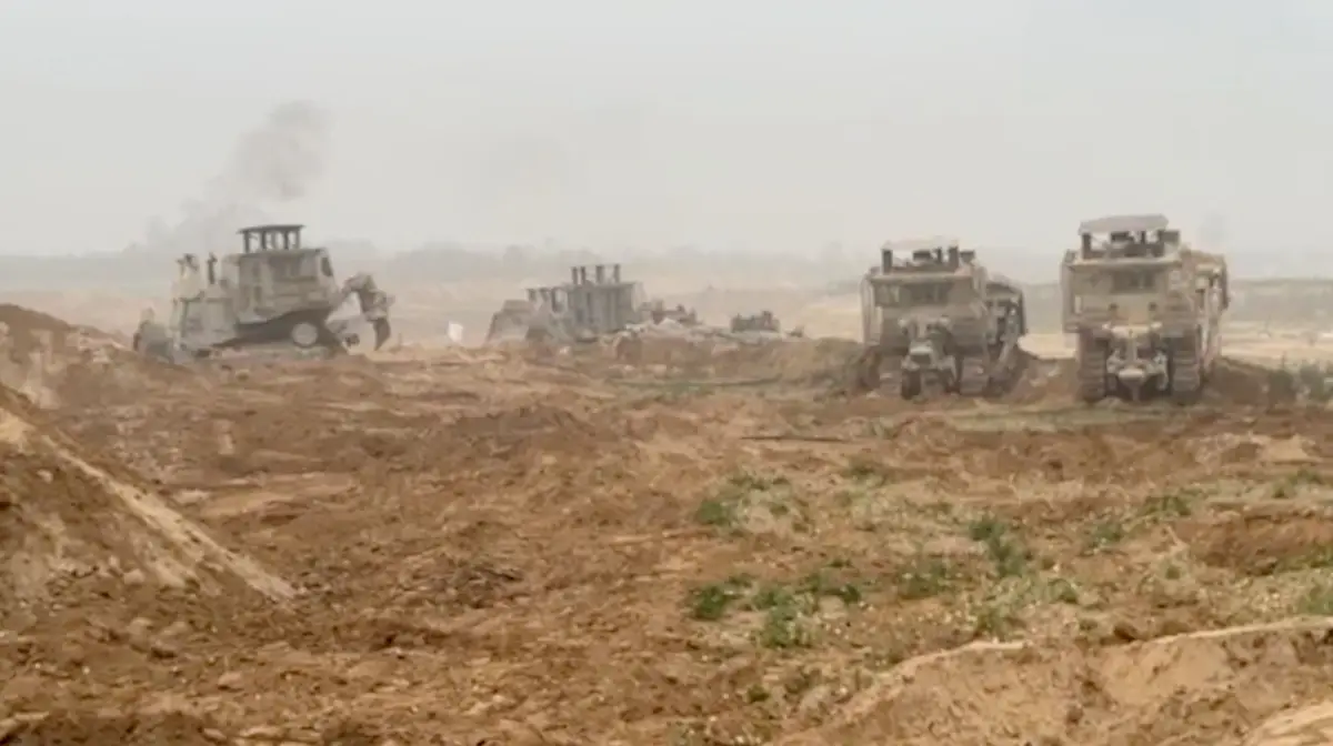 Exército de Israel às portas de Gaza