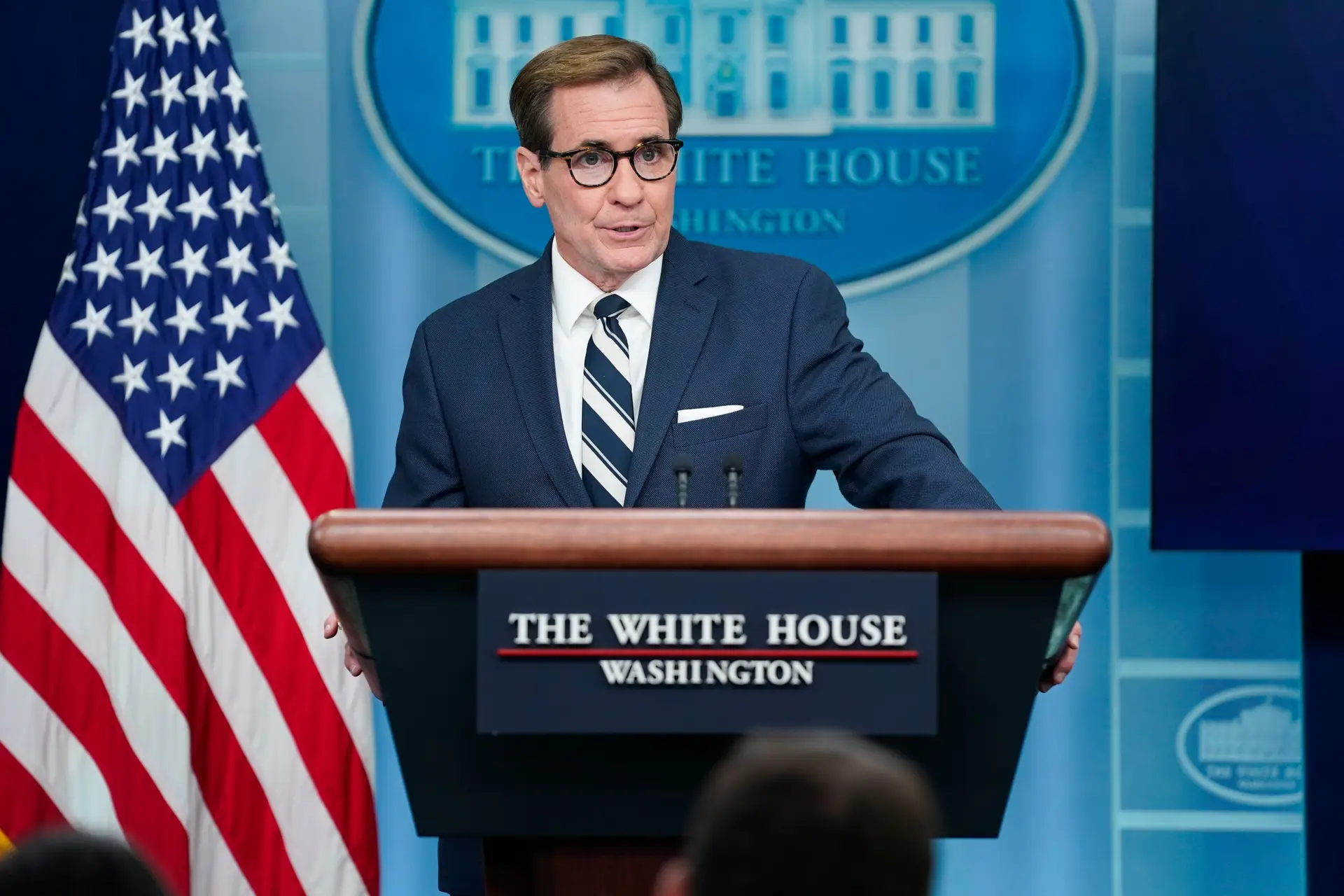 John Kirby, porta-voz do Conselho de Segurança dos Estados Unidos