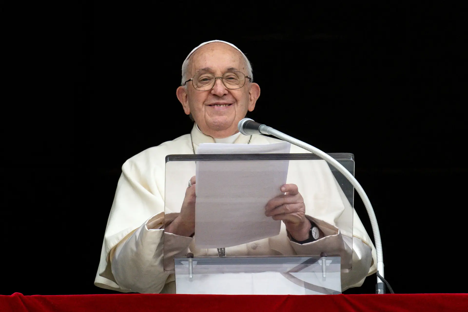 "Vou para o Dubai": Papa Francisco anuncia presença na COP28
