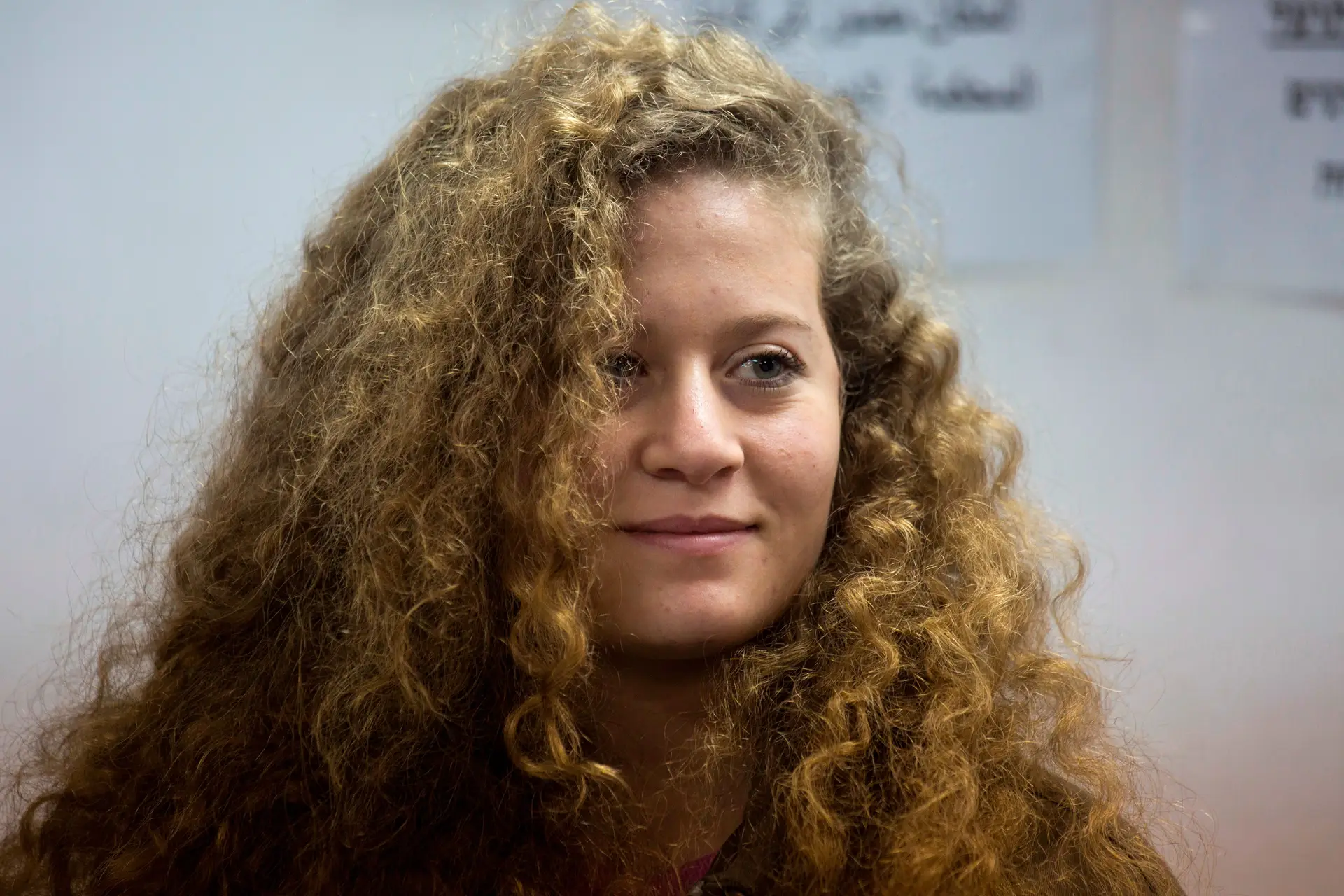 A ativista Ahed Tamimi, ícone internacional da causa palestiniana