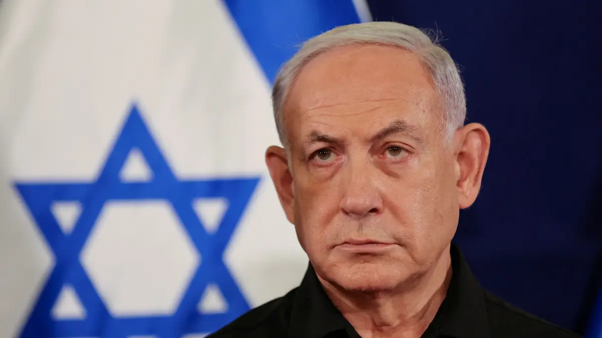 Primeiro-ministro israelita, Benjamin Netanyahu