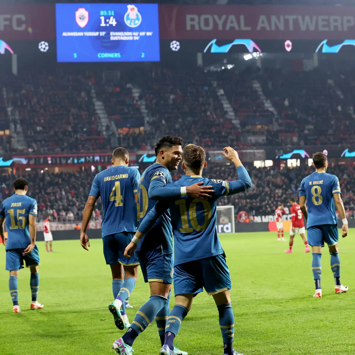 Antuérpia, adversário do FC Porto na Champions, empata em casa com o Gent  (0-0)