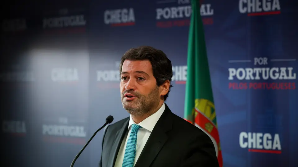 Presidente do partido Chega, André Ventura