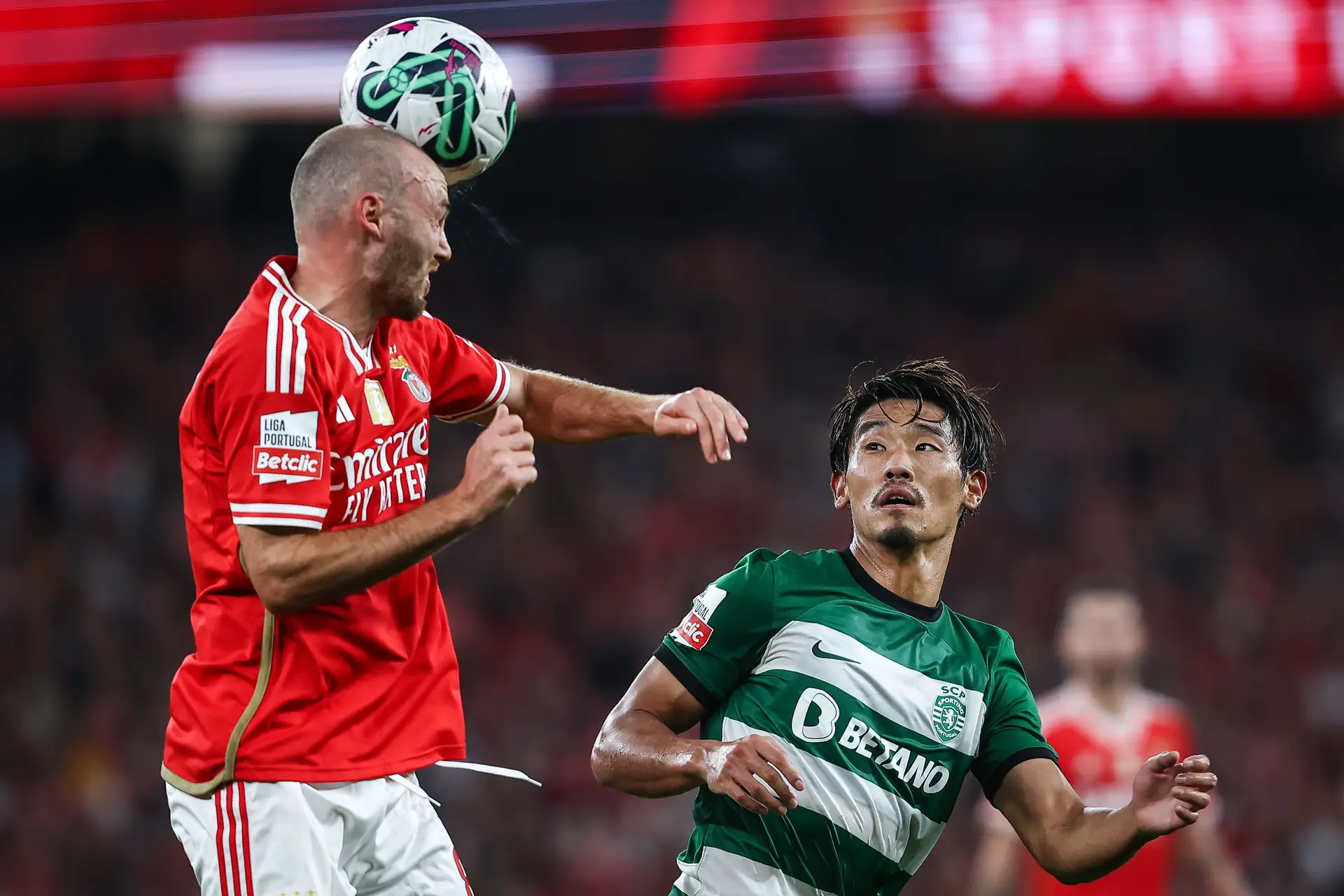 Benfica renasce nos últimos minutos do dérbi da Luz