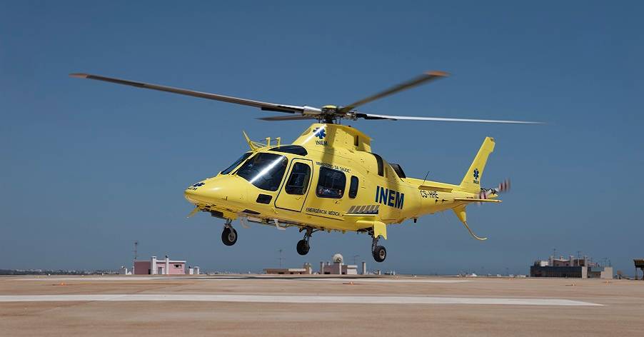 Helicópteros do INEM em Évora e Loulé passam a operar 24 horas por dia na segunda-feira