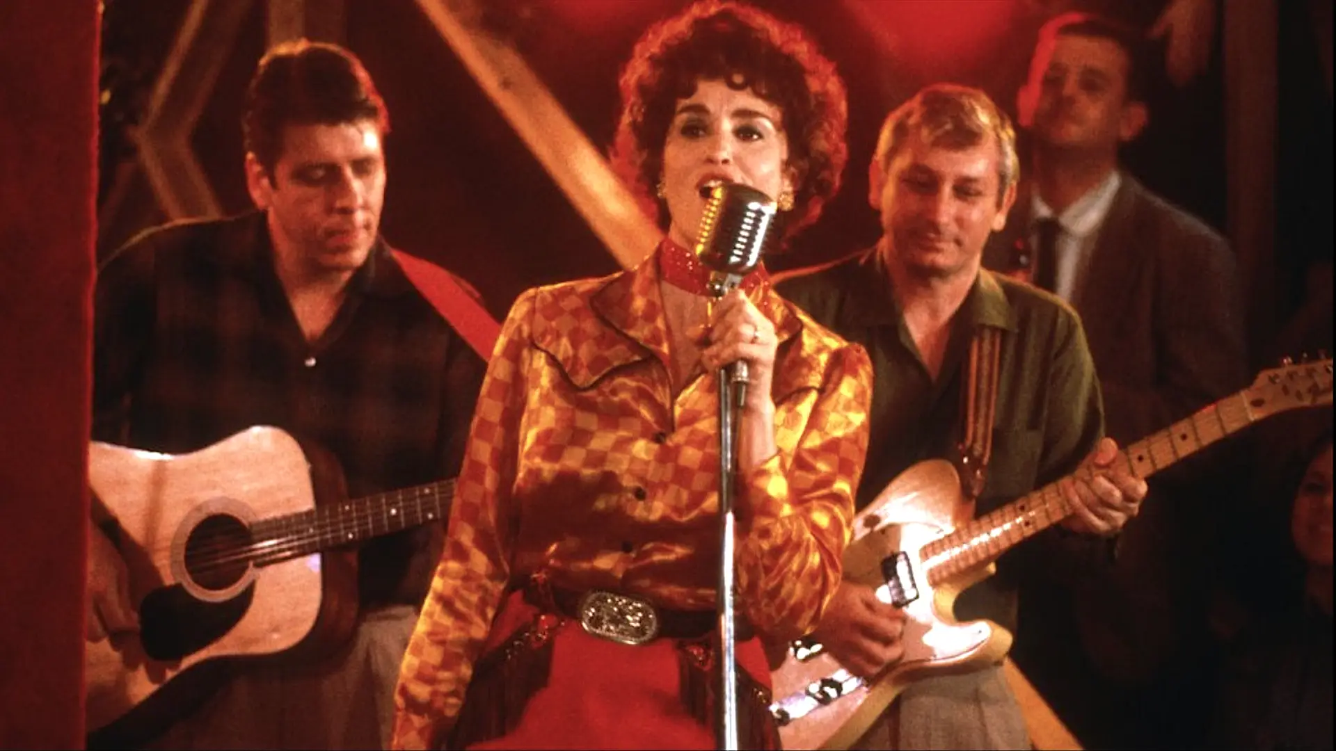 Jessica Lange no papel de Patsy Cline: uma notável interpretação nomeada para os Óscares