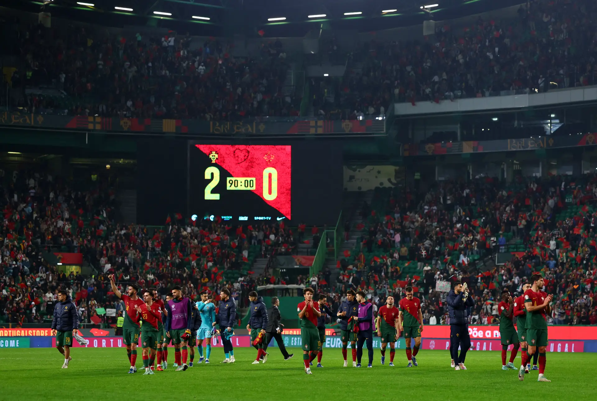10 vitórias em 10 jogos: Portugal faz apuramento perfeito para o Euro 2024