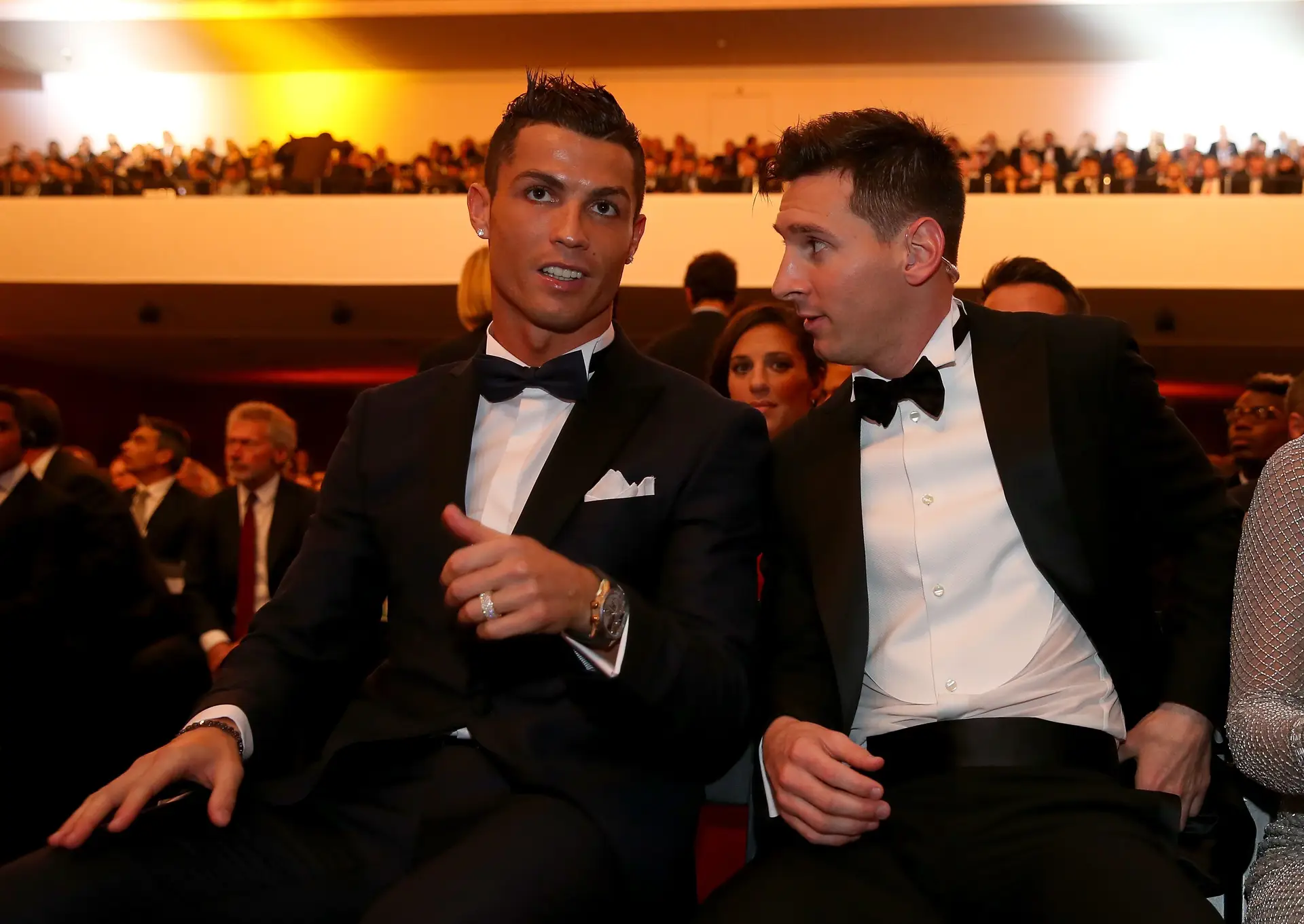 Cristiano Ronaldo e Lionel Messi