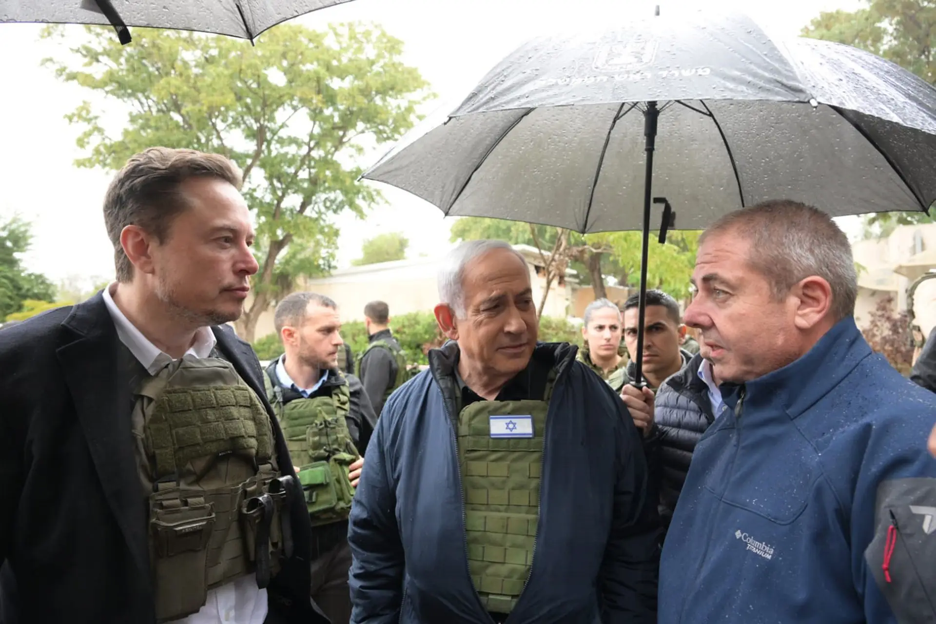 Elon Musk e Benjamin Netanyahu