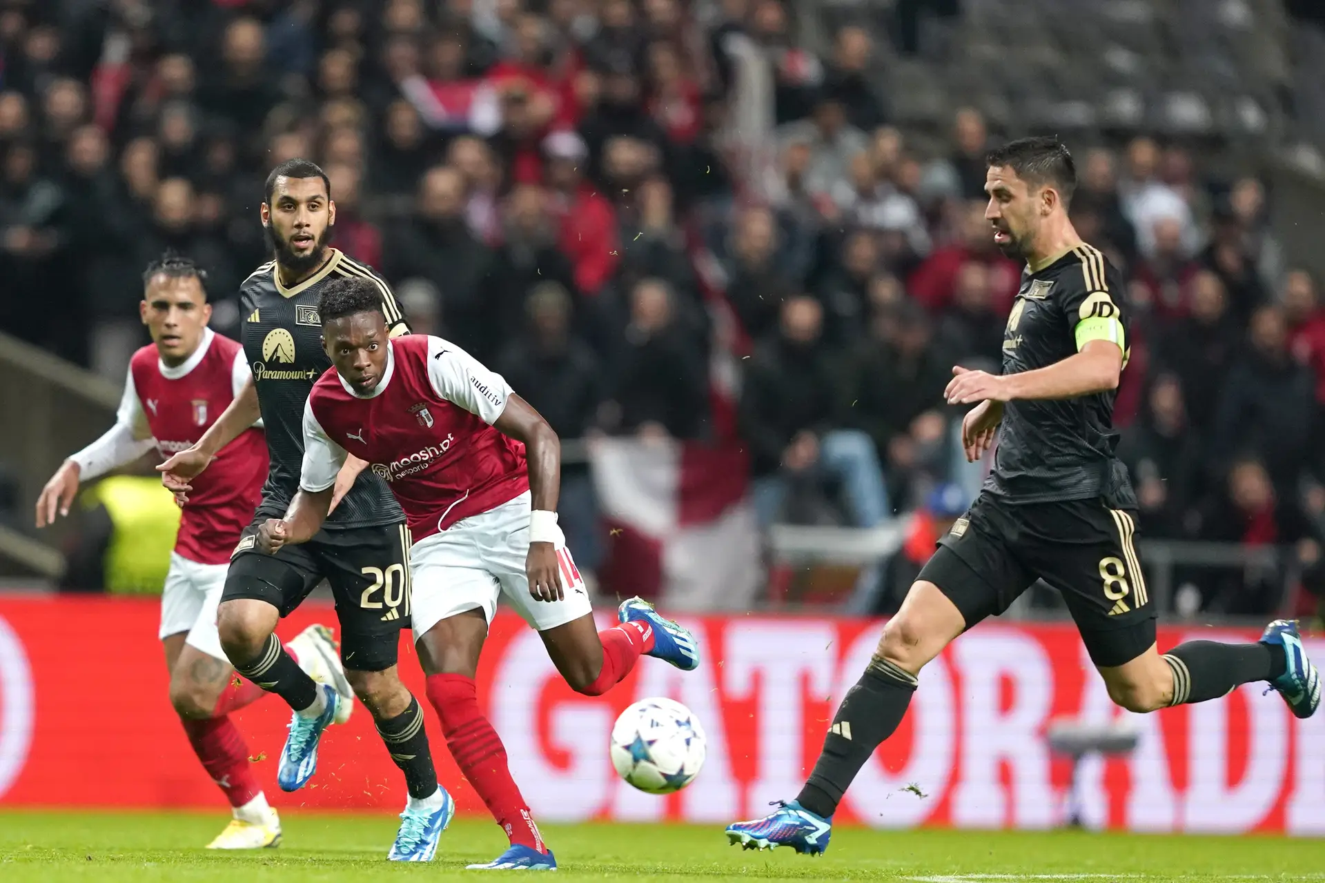 Champions: SC Braga empata frente ao Union Berlim e ainda sonha com os 'oitavos'