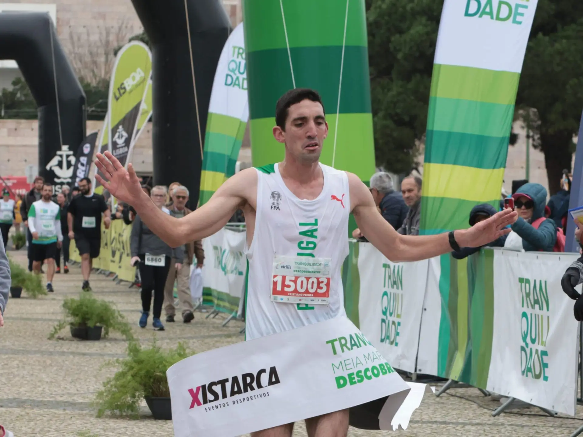 Cristiano Pereira sagra-se campeão europeu da VIRTUS na meia-maratona dos Descobrimentos