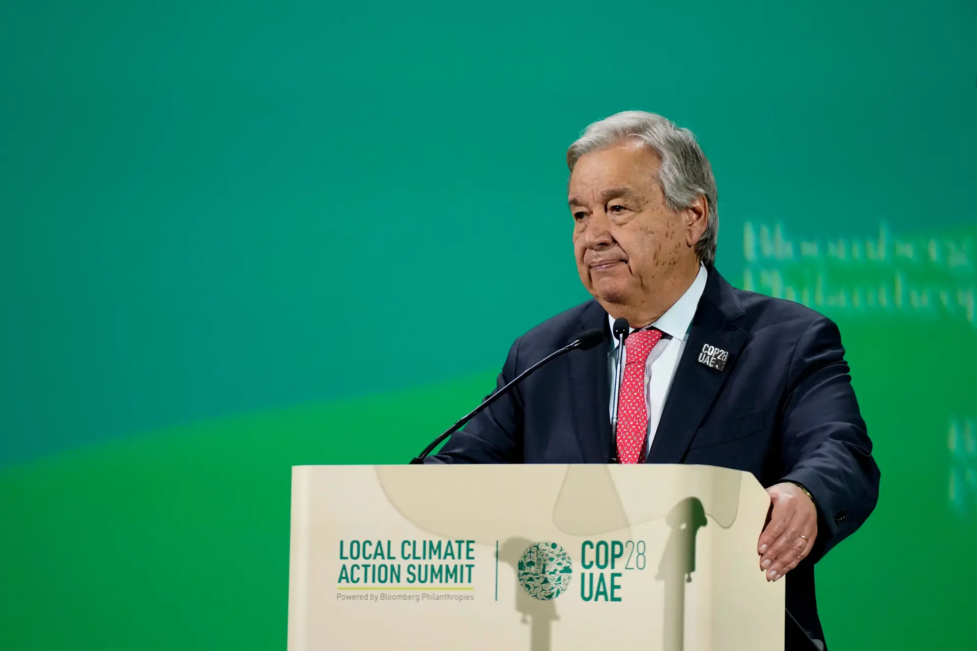 COP28: Guterres diz que compromissos das indústrias de petróleo e gás "são insuficientes"