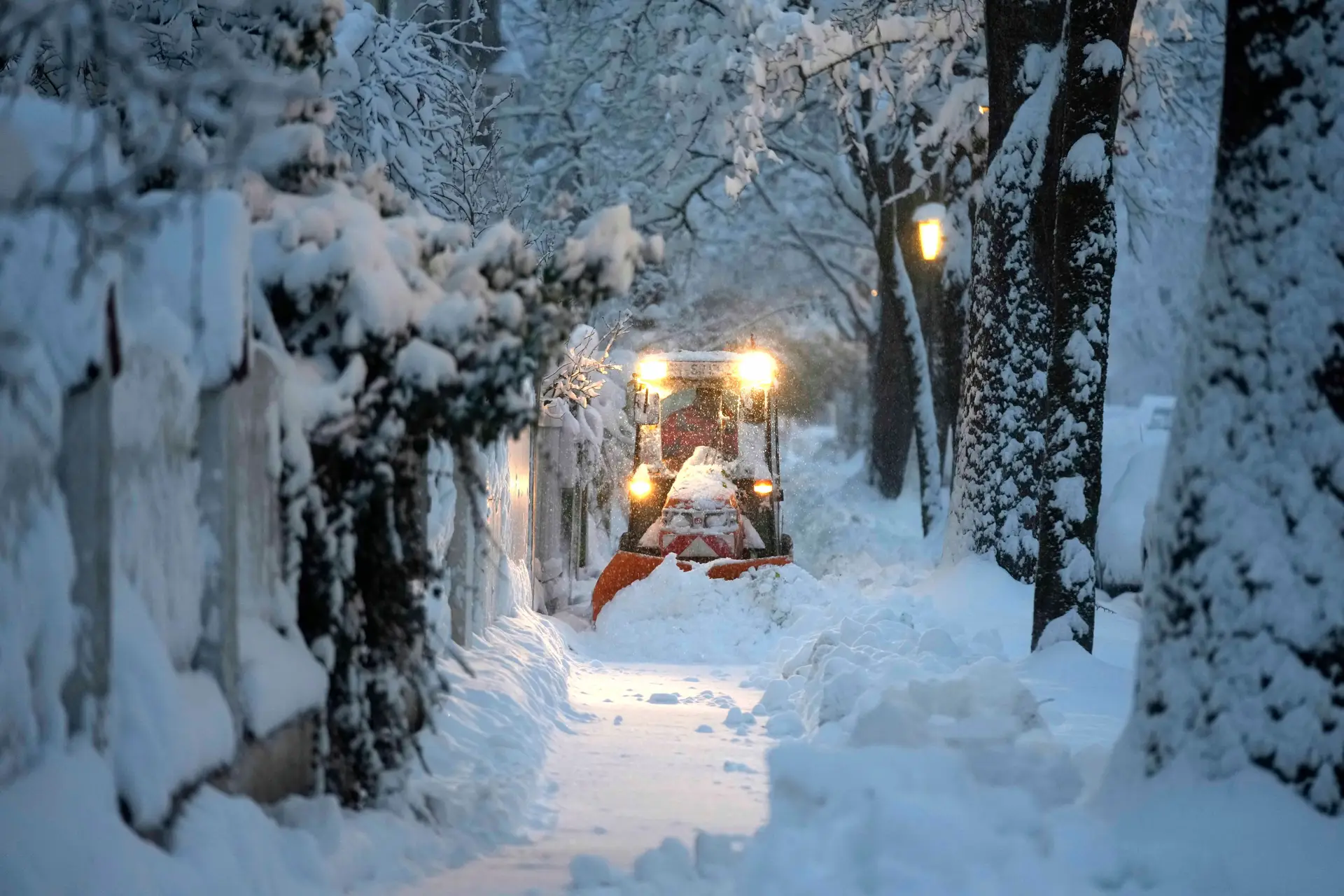 Vaga de frio na Europa: cidades cobertas de neve - SIC Notícias