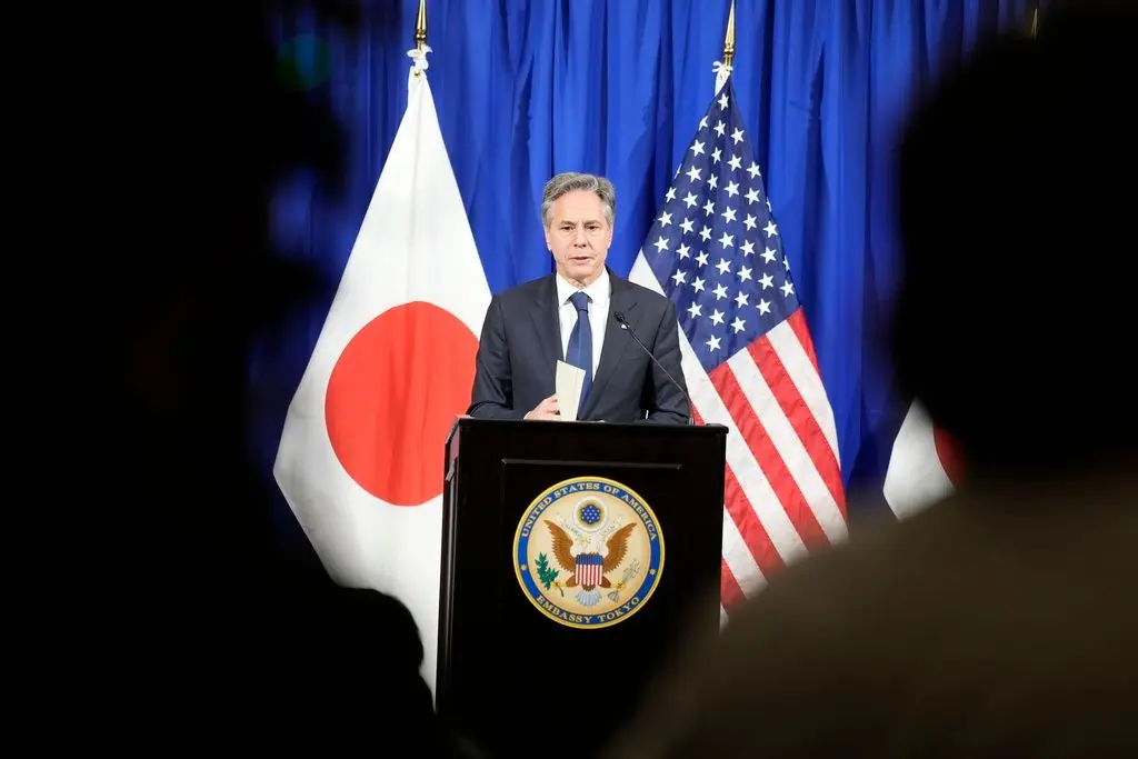 Secretário de Estado norte-americano, Antony Blinken