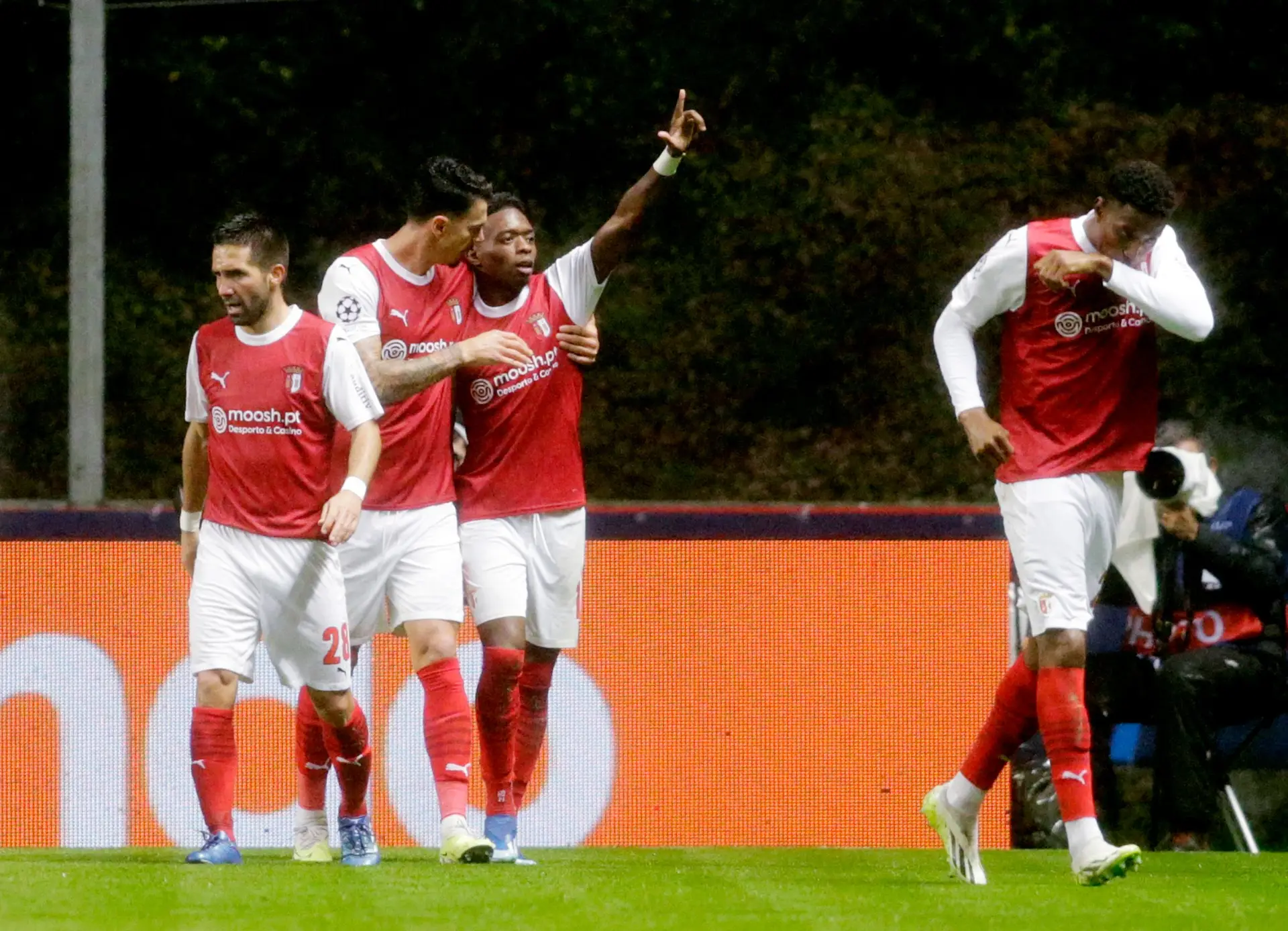 Álvaro Djaló falha Nápoles-SC Braga devido a lesão
