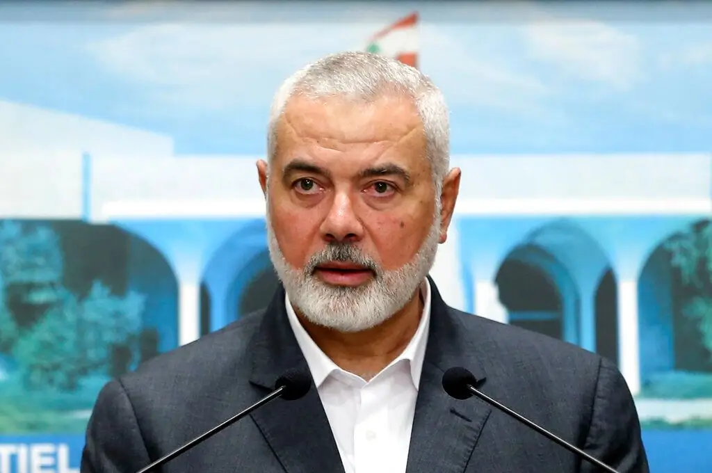 Líder do Hamas, Ismaïl Haniyeh