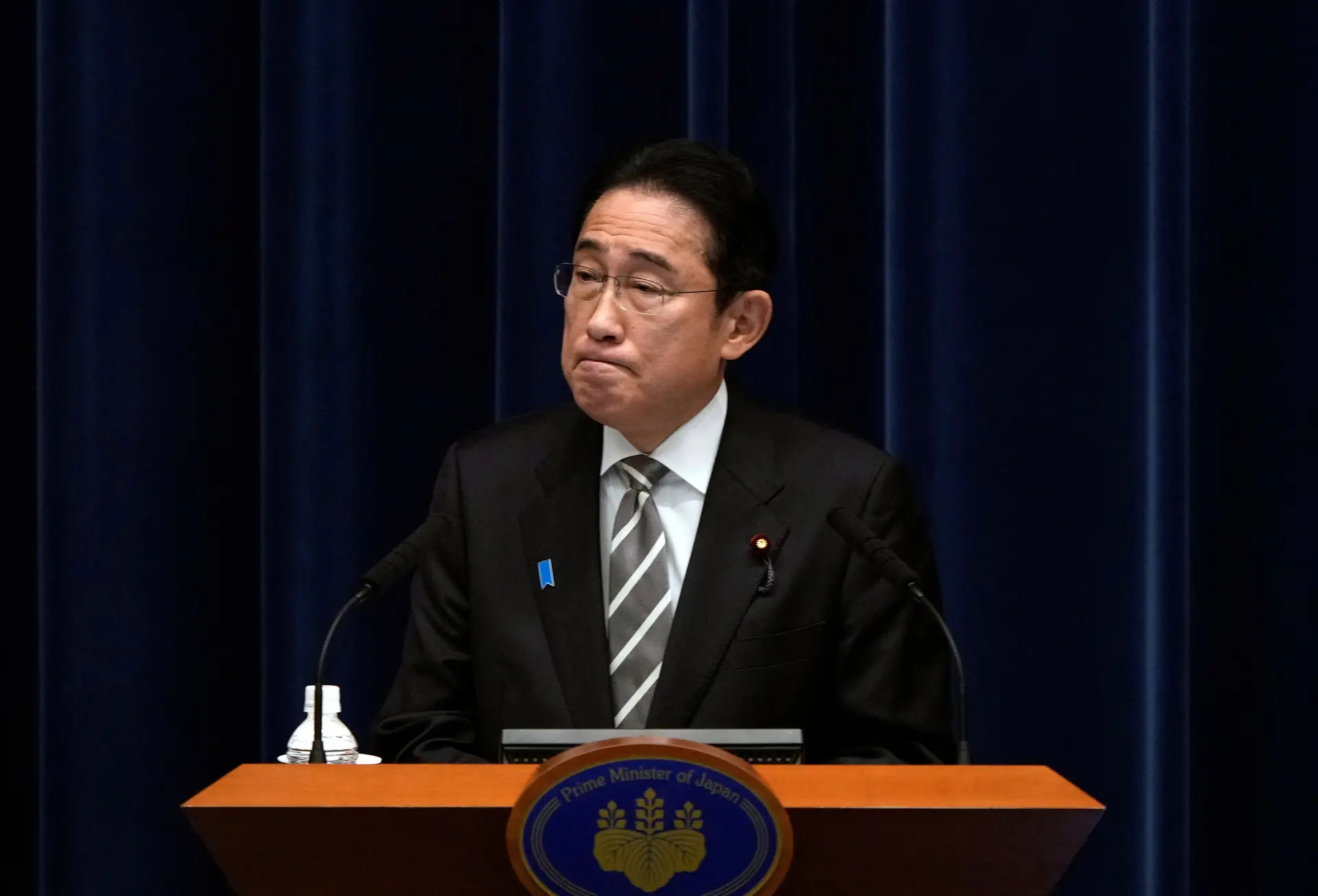 Primeiro-ministro Japão Fumio Kishida