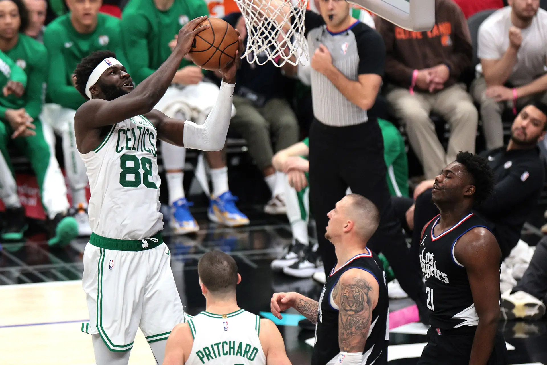 NBA: Neemias Queta com o melhor registo pessoal de pontos frente aos Clippers