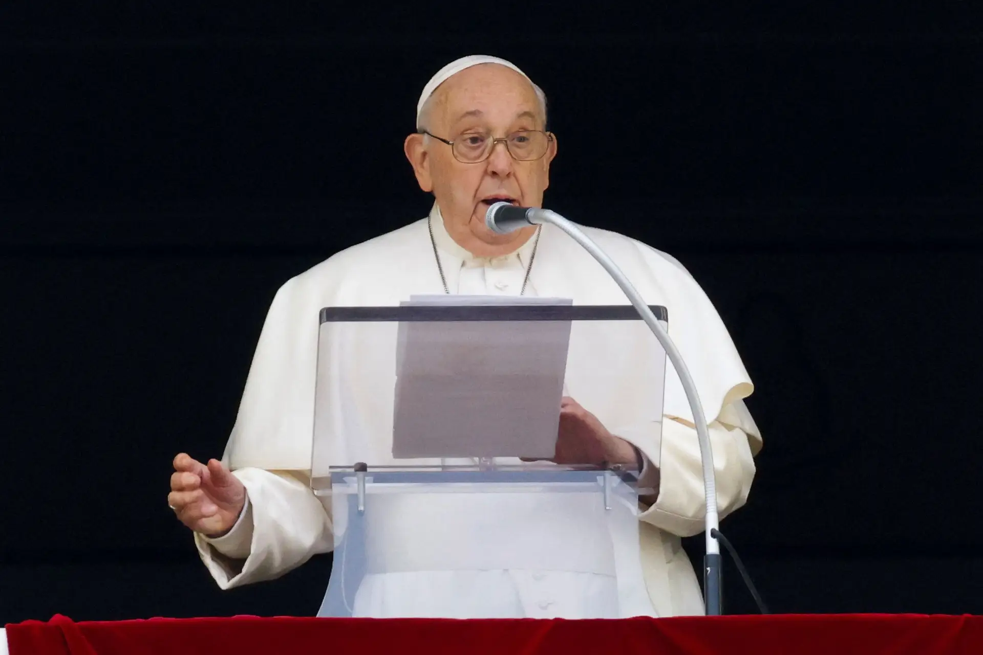"Não confundam a festa com consumismo", o recado natalício do Papa Francisco