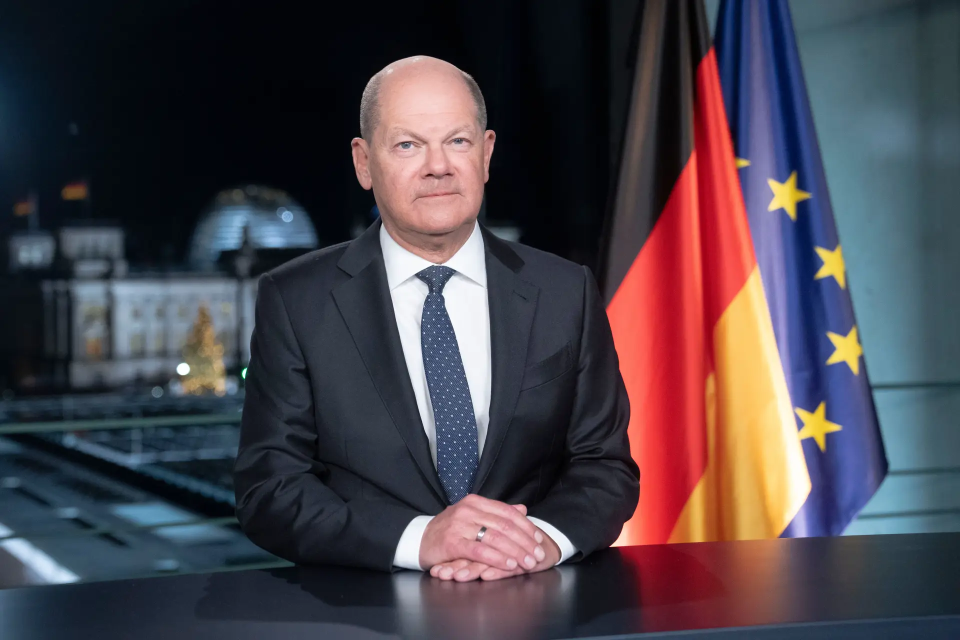 Olaf Scholz pede aos alemães que não percam confiança no futuro