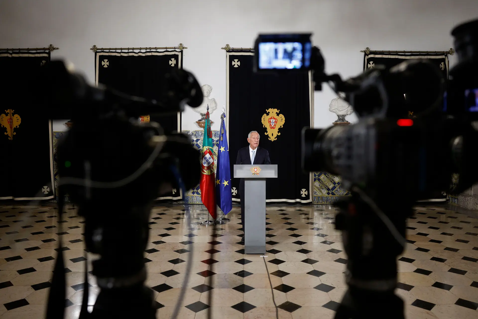 Discurso de Marcelo junta partidos: todos querem mudança nas próximas eleições