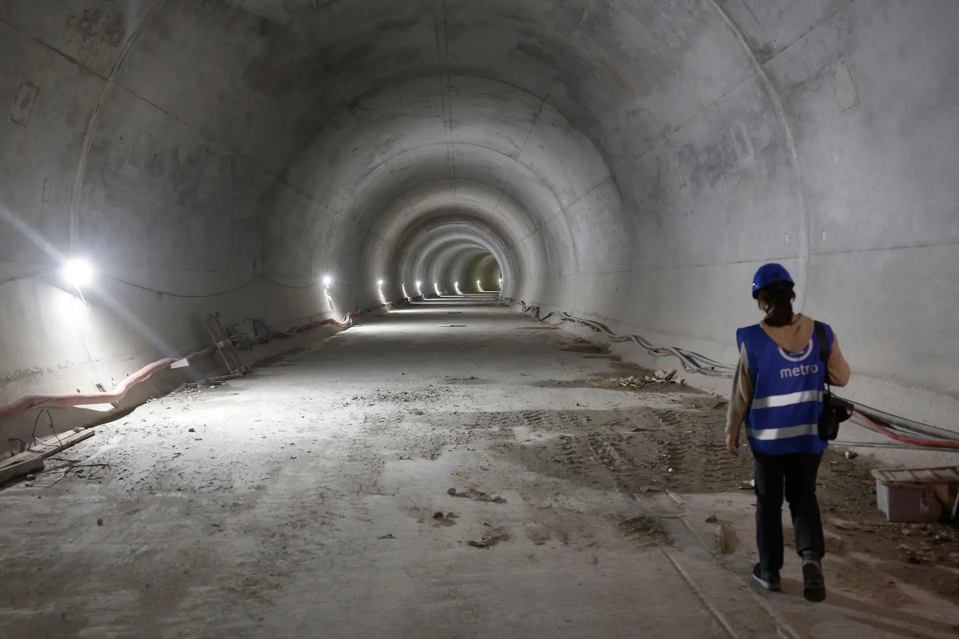 Metro de Lisboa: concluído túnel que liga futuras estações da Estrela e Santos