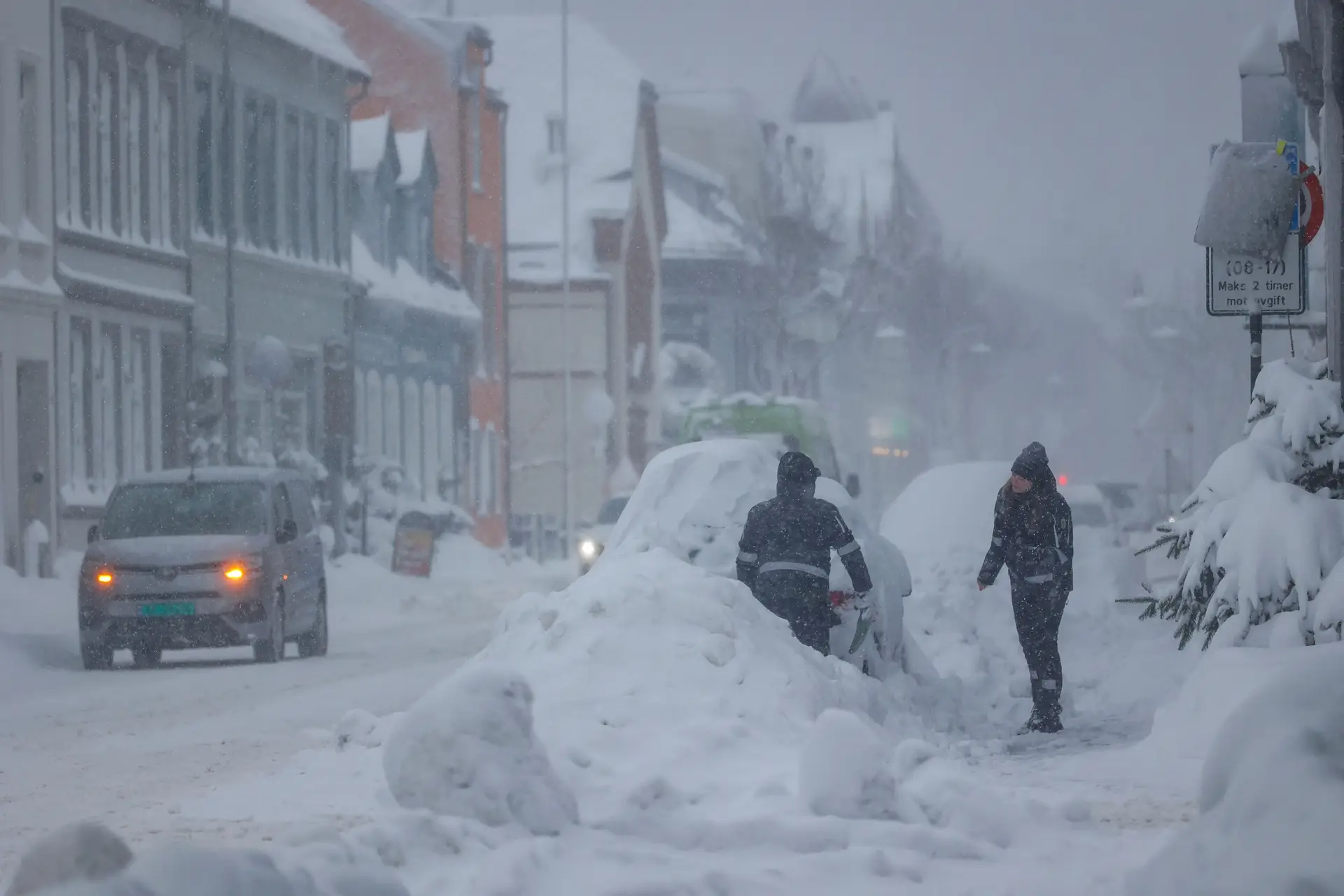Países nórdicos enfrentam frio extremo (e casas ficam sem eletricidade)