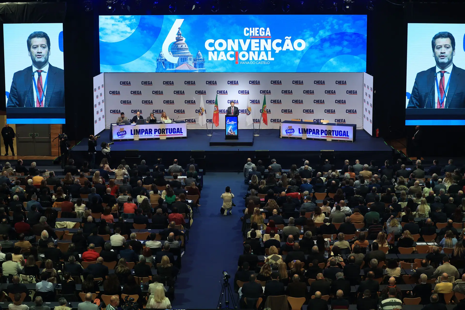 Convenção Nacional do Chega encerra com eleição dos órgãos diretivos e intervenção de Ventura