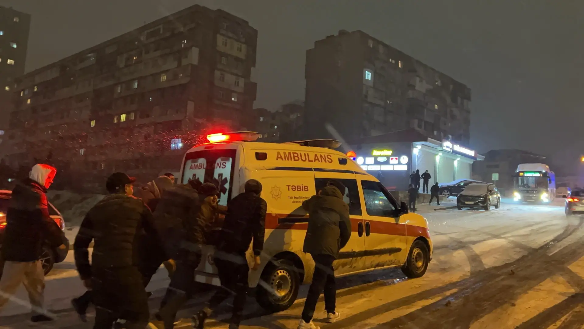 Ambulância em Baku