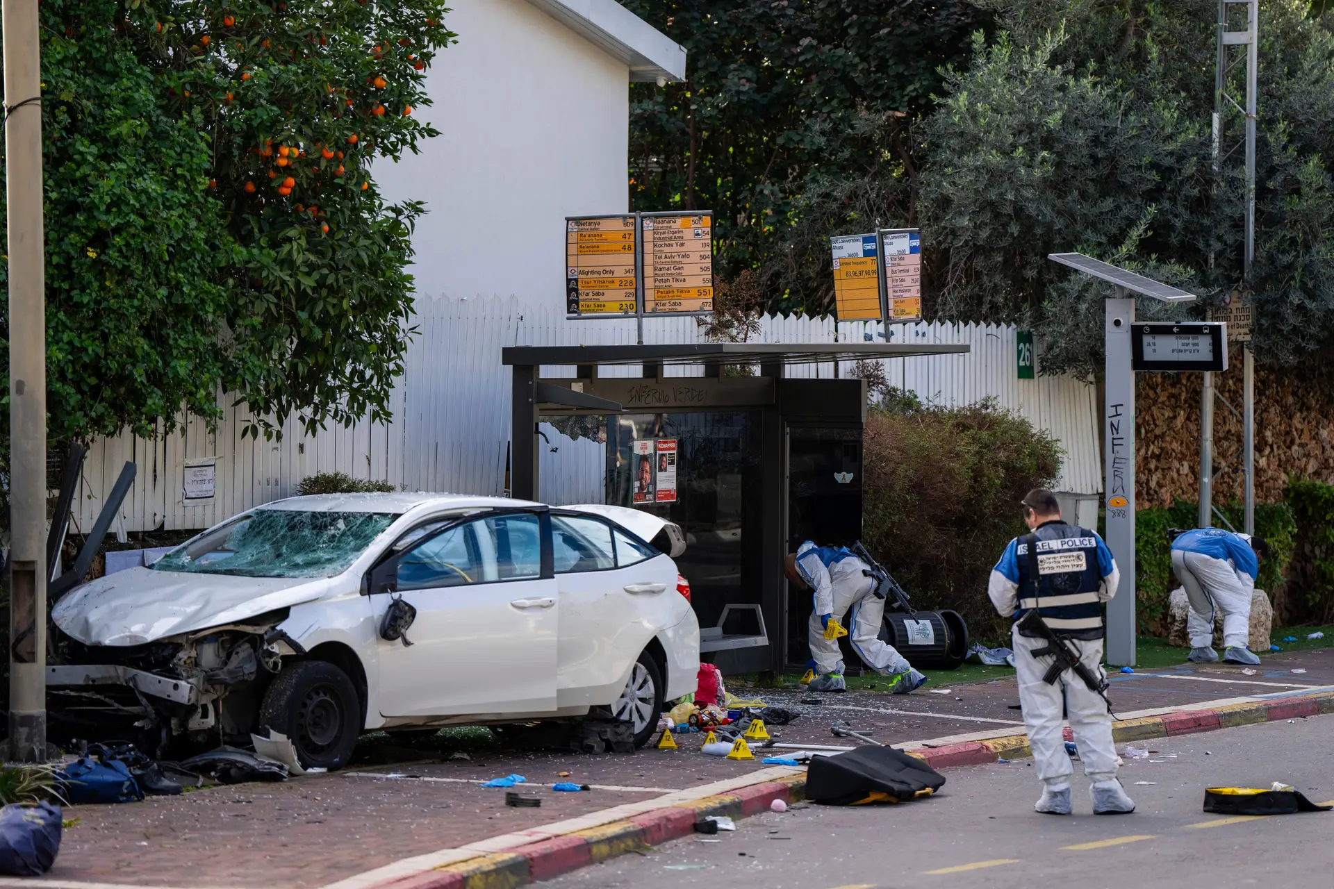Ataque no centro de Israel provoca vários feridos