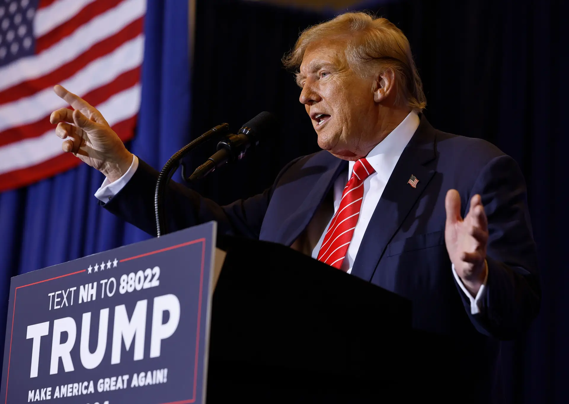Trump cada vez mais próximo da vitória em New Hampshire