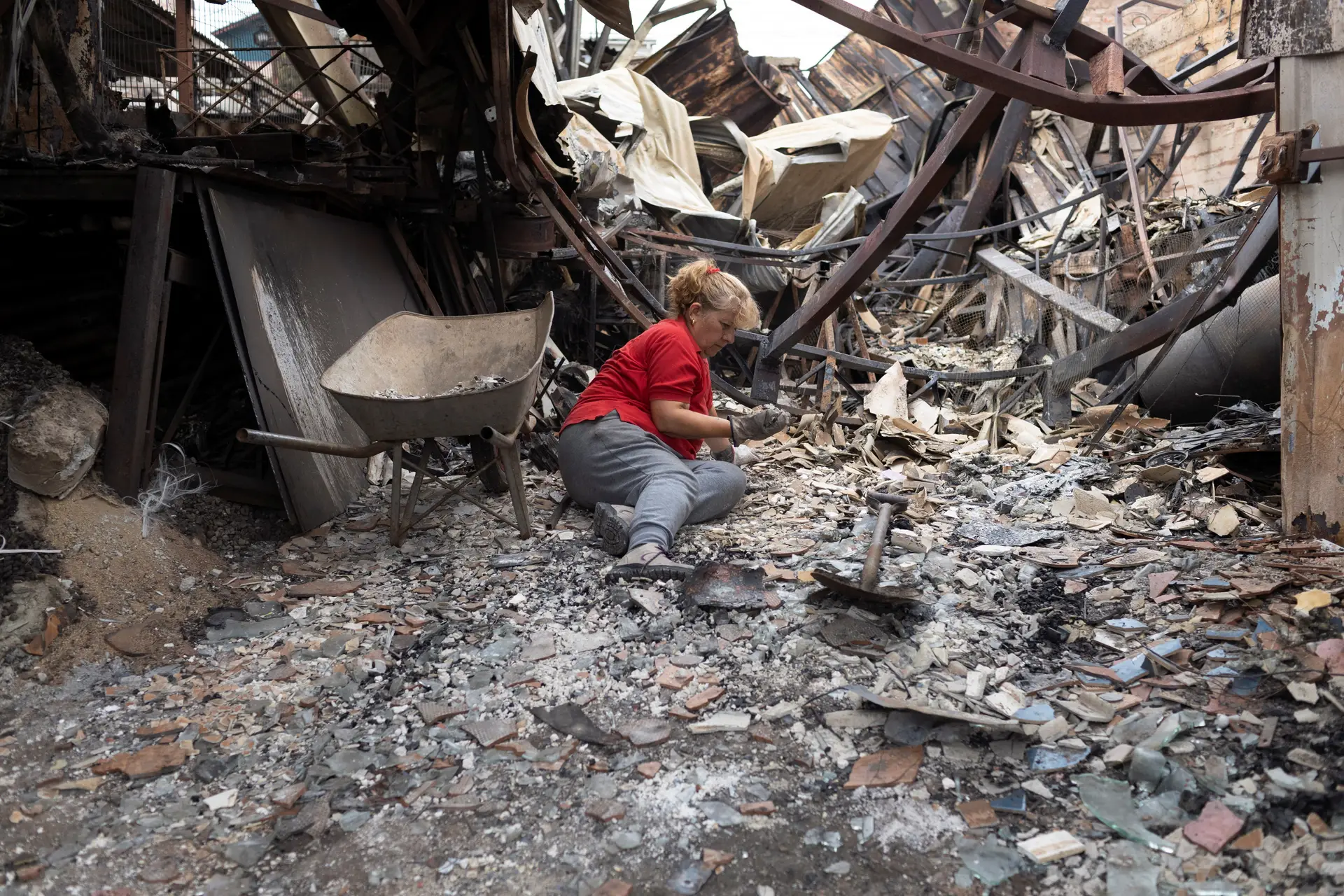 "Tragédia de grande dimensão": as imagens dos incêndios devastadores no Chile