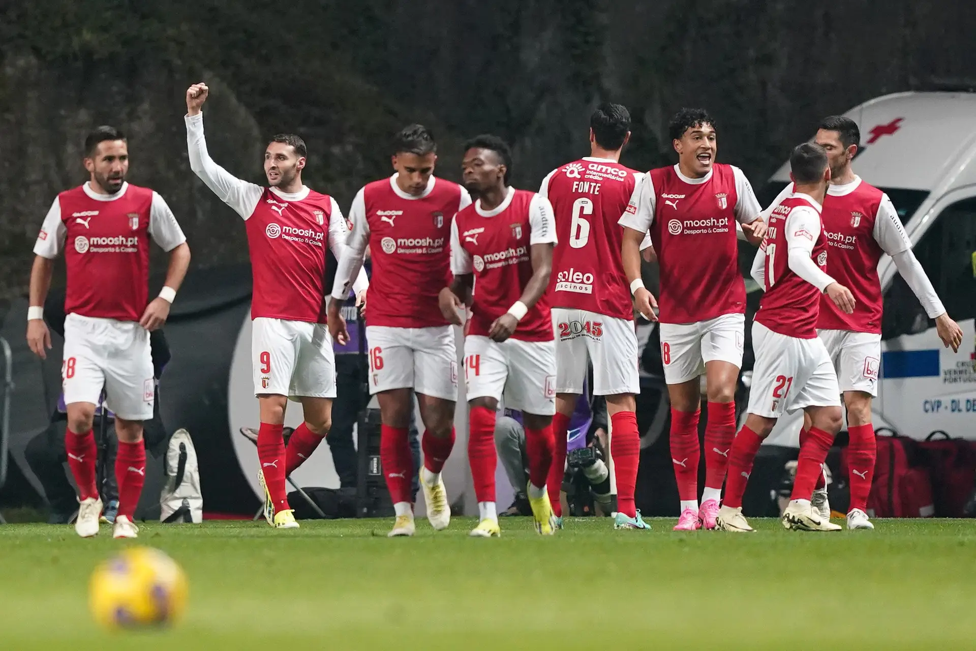 Primeira Liga: SC Braga bate Moreirense e segura quarto lugar