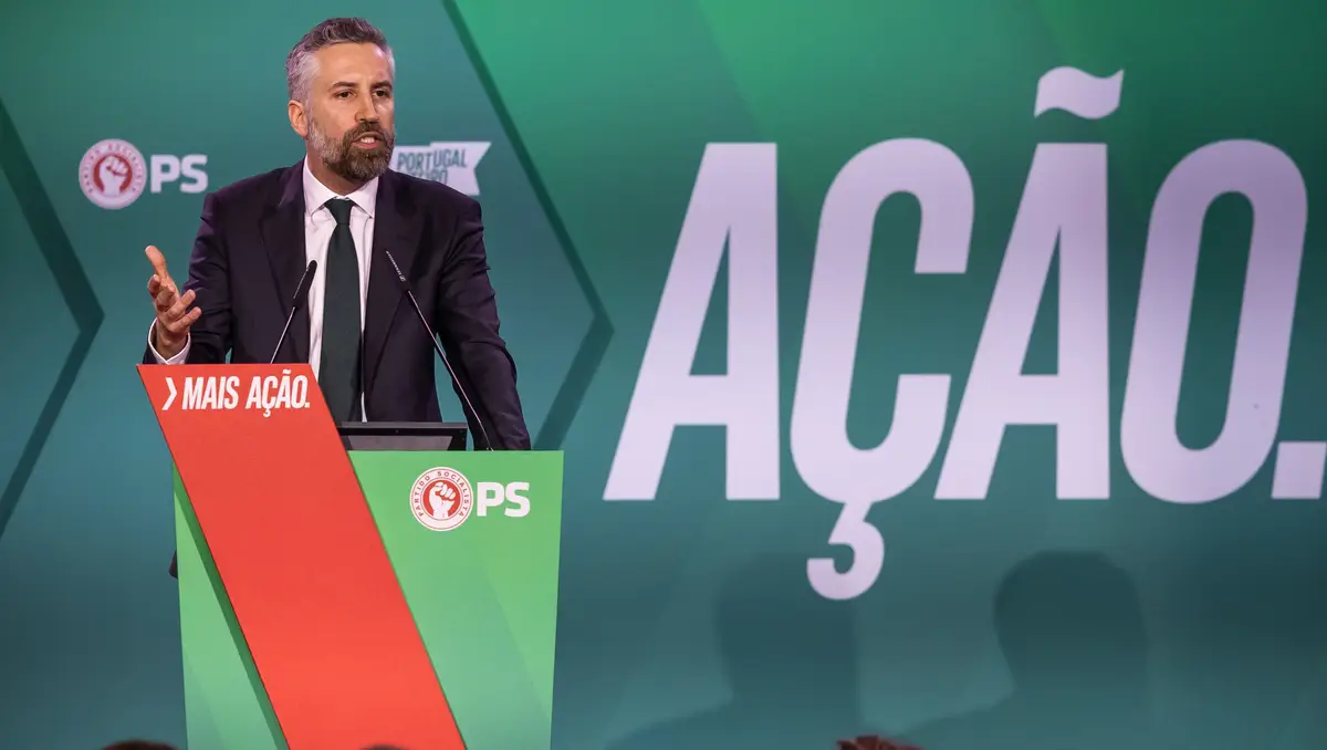 Pedro Nuno Santos na apresentação do programa eleitora do PS