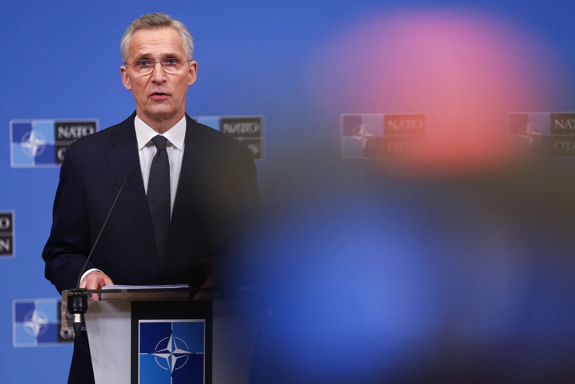 Secretário-geral da NATO, Jens Stoltenberg