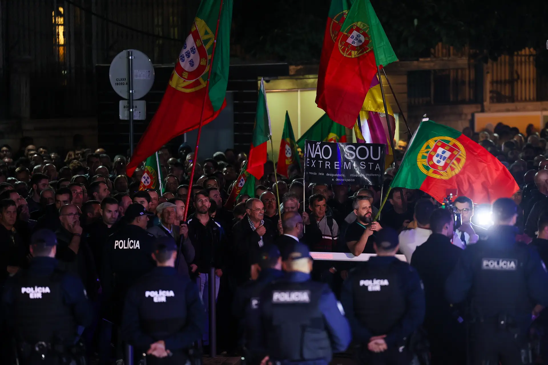 Protesto dos polícias no Capitólio: ministro deu indicações à GNR e PSP para abrirem inquérito