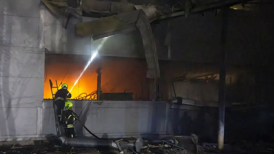 Ataque a infraestrutura de filtração de água em Kramatorsk, na Ucrânia